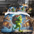 Grinch Duvet Cover Kids Room Bedding Set Without Filler