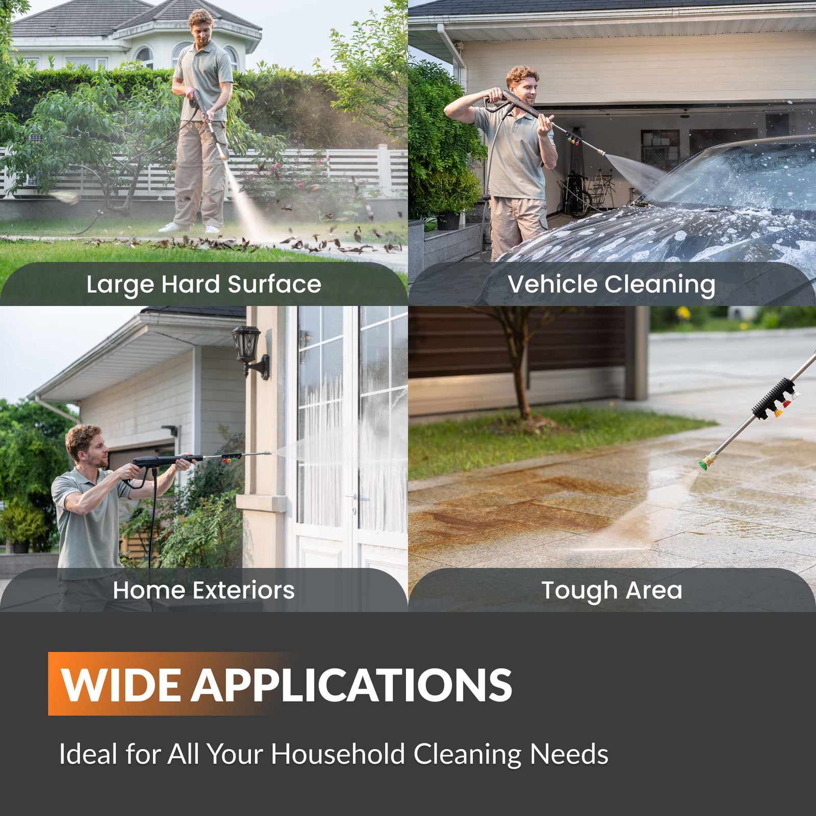 Grandfalls Retractable Pressure Washer PRO