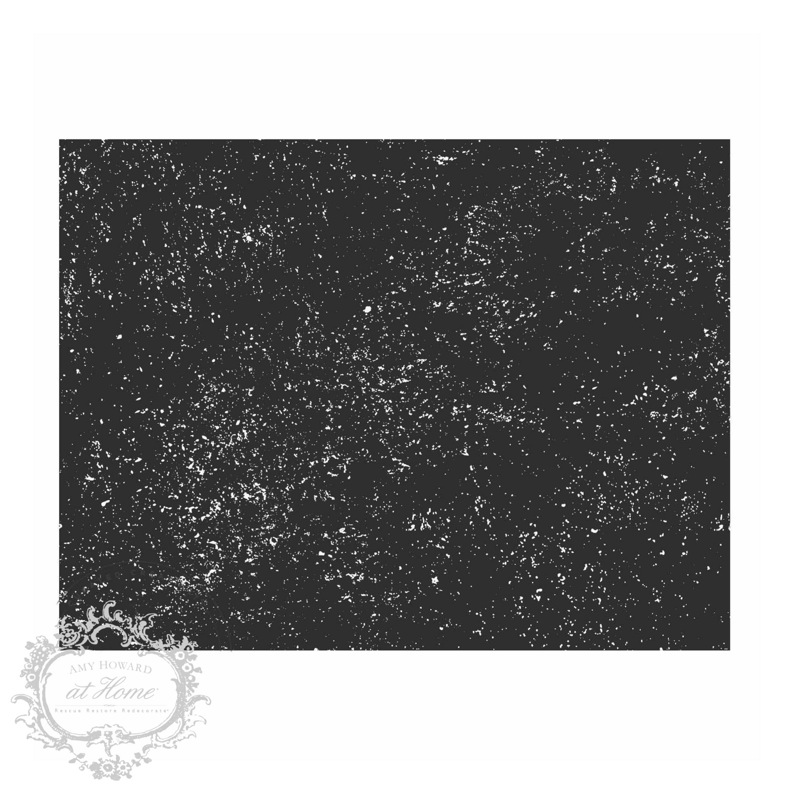 Grunge Texture - Mesh Stencil 8.5x11