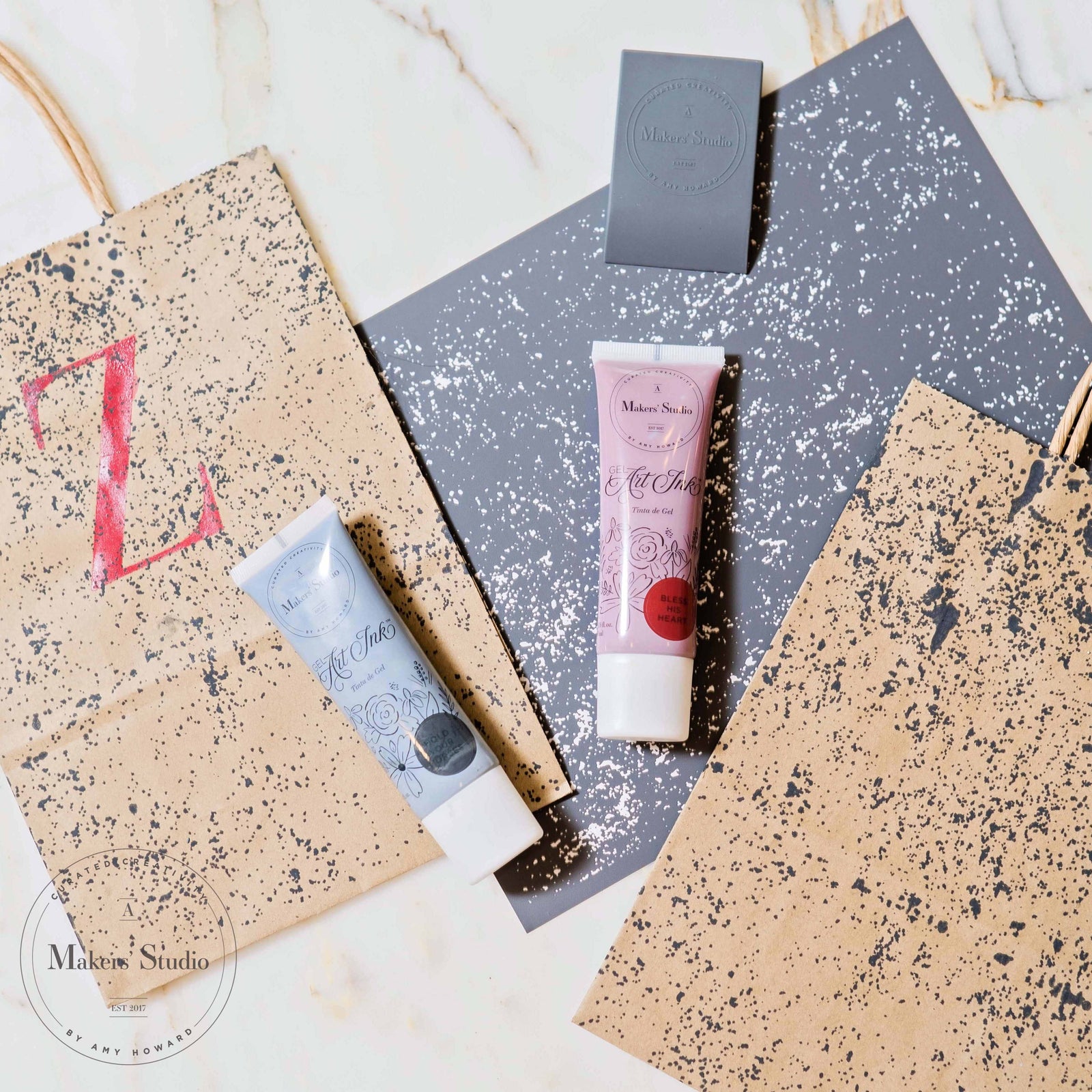 Grunge Texture - Mesh Stencil 8.5x11