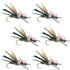 Gypsy King Hopper Foam Body Grasshopper Fly - 6 Flies Hook Size 10