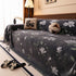 Luxury Thickened Sofa Throw Cover, Decorative Cozy Floral Jacquard Couch Cover Blanket