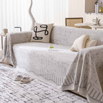 Modern Light Luxury Silky Smooth Couch Throw Protector, Washable Furniture Protector