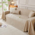 Cooling Scratch Proof Large Sofa Throw Cover, Geometric Texture Couch Protector