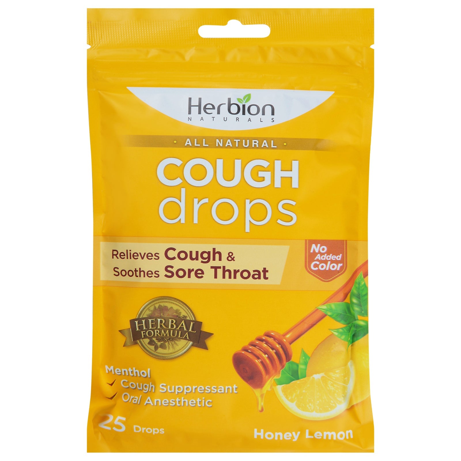 Herbion Naturals Honey Cough Drops - 25 Each