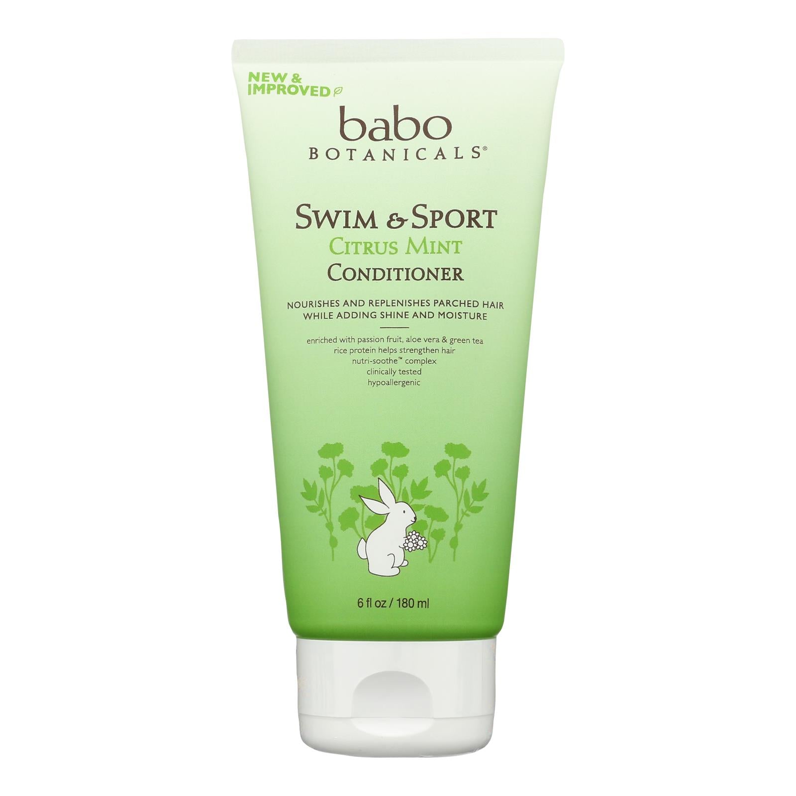 Babo Botanicals Cucumber Swim & Sport Conditioner - 1-6 Fl. Oz.