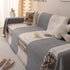 Luxury Cozy Cotton Sofa Blanket Cover Furniture Slipcovers for Most Shape Sofas