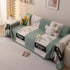 Luxury Cozy Cotton Sofa Blanket Cover Furniture Slipcovers for Most Shape Sofas