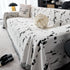 Couch Cover Reversible Chenille Sofa Slipcover for Sectional Multi-Use Decorative Couch Protector