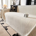 Herringbone Chenille Couch Cover Blanket Soft Durable Throw Sofa Protector with Tassel