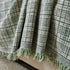 Textured Plaid Couch Throw Cover, Modern Decorative Sectional Furniture Covers