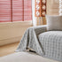 Textured Plaid Couch Throw Cover, Modern Decorative Sectional Furniture Covers