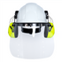 Cap-Style Hard Hat Kit with Lime Mountable Earmuffs and Hi-Transparency Face Shield