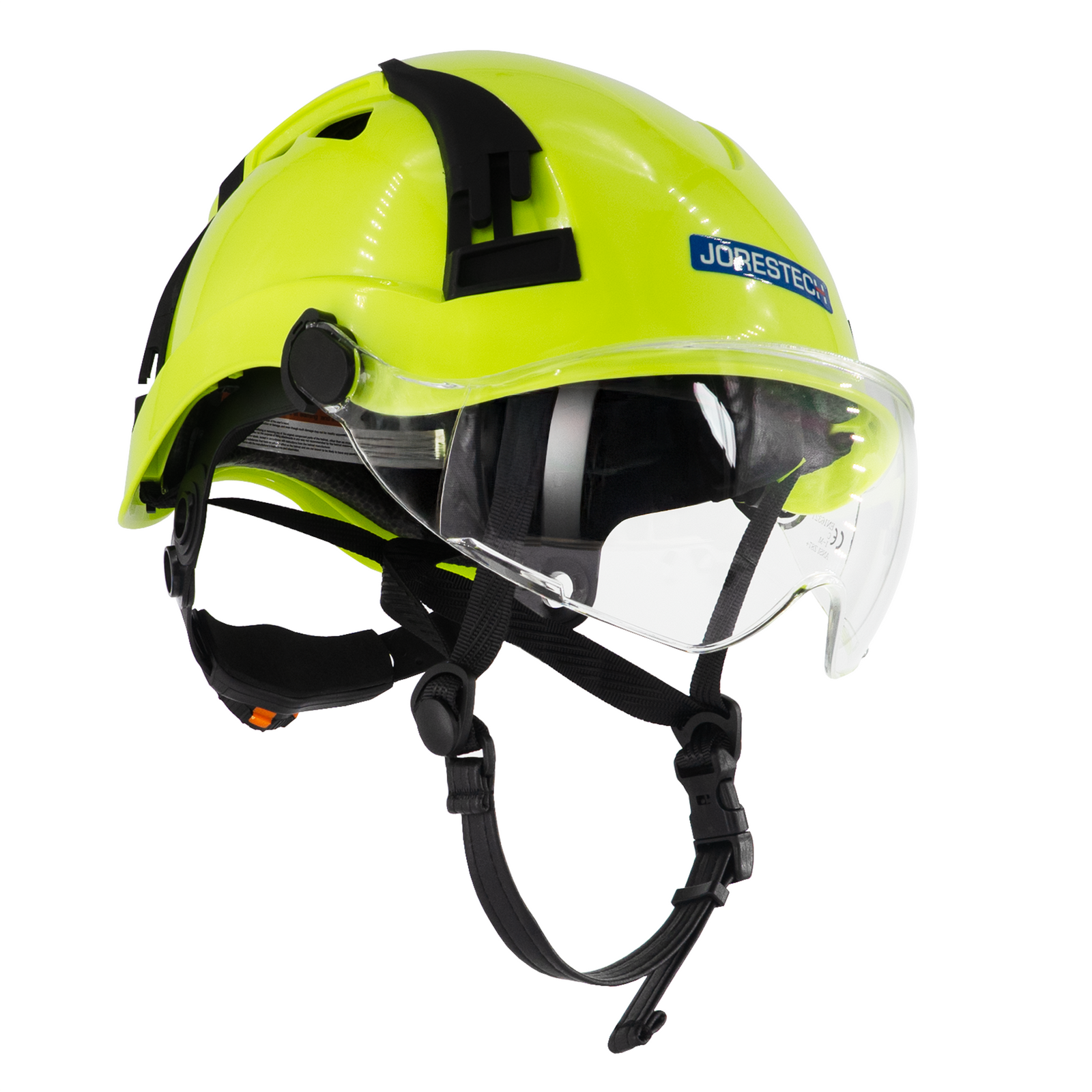 Type 2 Class C Safety Vented ABS Helmet with Eye Visor Shield