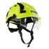 Type 2 Class C Safety Vented ABS Helmet with Eye Visor Shield
