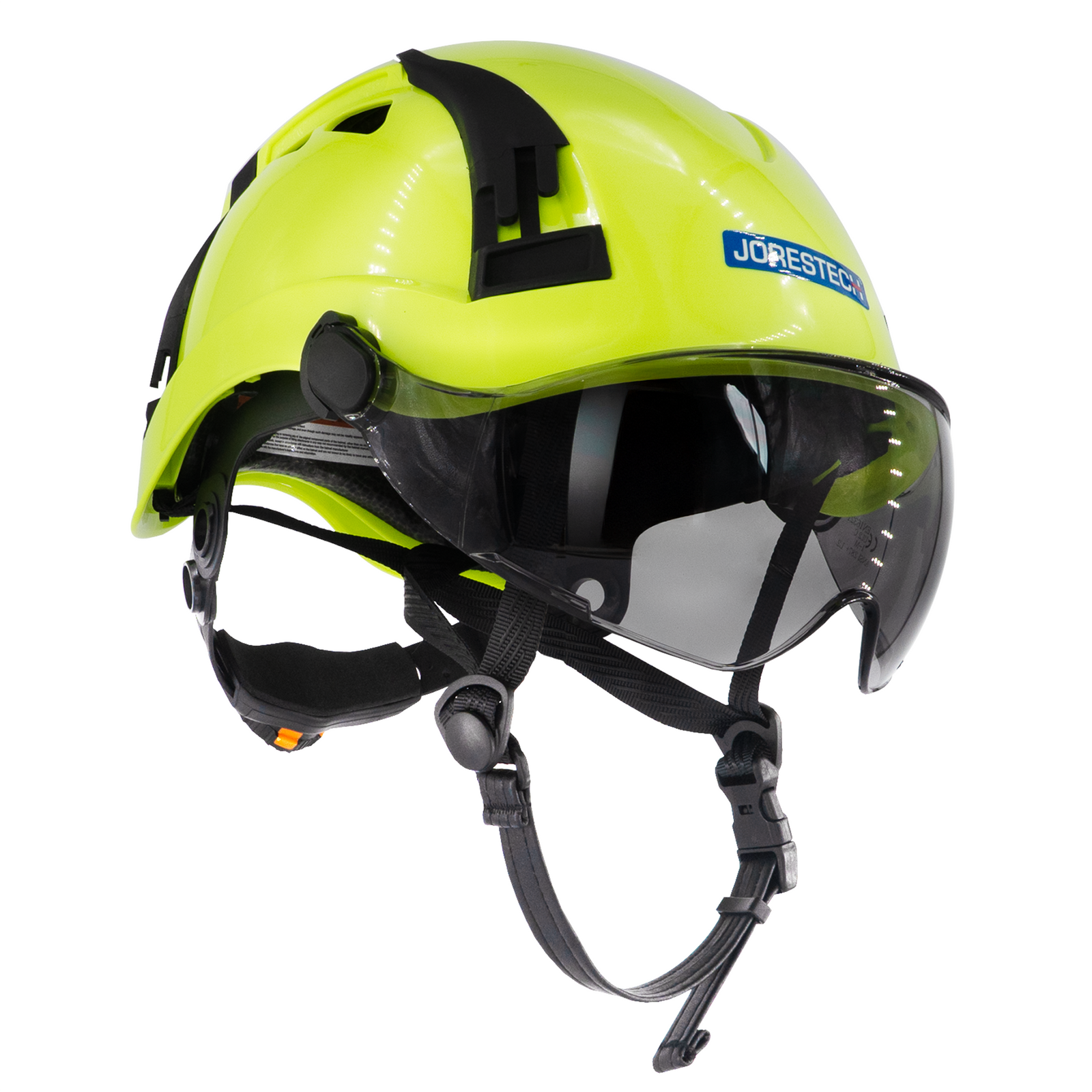 Type 2 Class C Safety Vented ABS Helmet with Eye Visor Shield