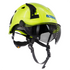 Type 2 Class C Safety Vented ABS Helmet with Eye Visor Shield