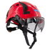 Type 2 Class C Safety Vented ABS Helmet with Eye Visor Shield