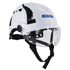 Type 2 Class C Safety Vented ABS Helmet with Eye Visor Shield