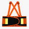 Hi-Vis Adjustable Back Support Belt with Suspenders and Reflective Strips