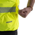 Hi Vis Reversible Insulated Safety Vest with Reflective Thermal Transfer Strips