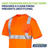 Hi-Vis Heat Transfer Reflective Safety Pocket Shirt