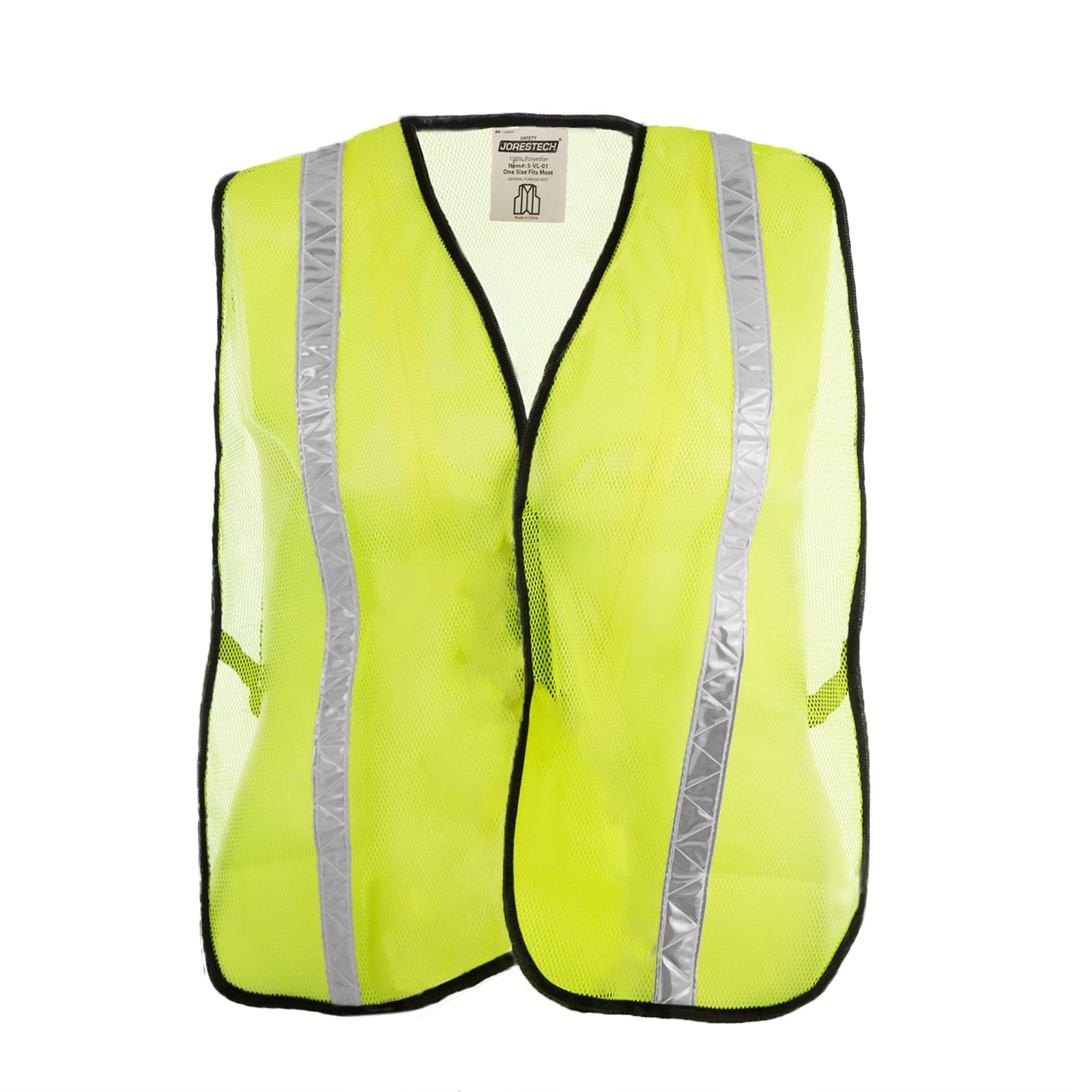 Hi-Vis Mesh Safety Vest with 1” Reflective Strip