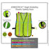 Hi-Vis Mesh Safety Vest with 1” Reflective Strip