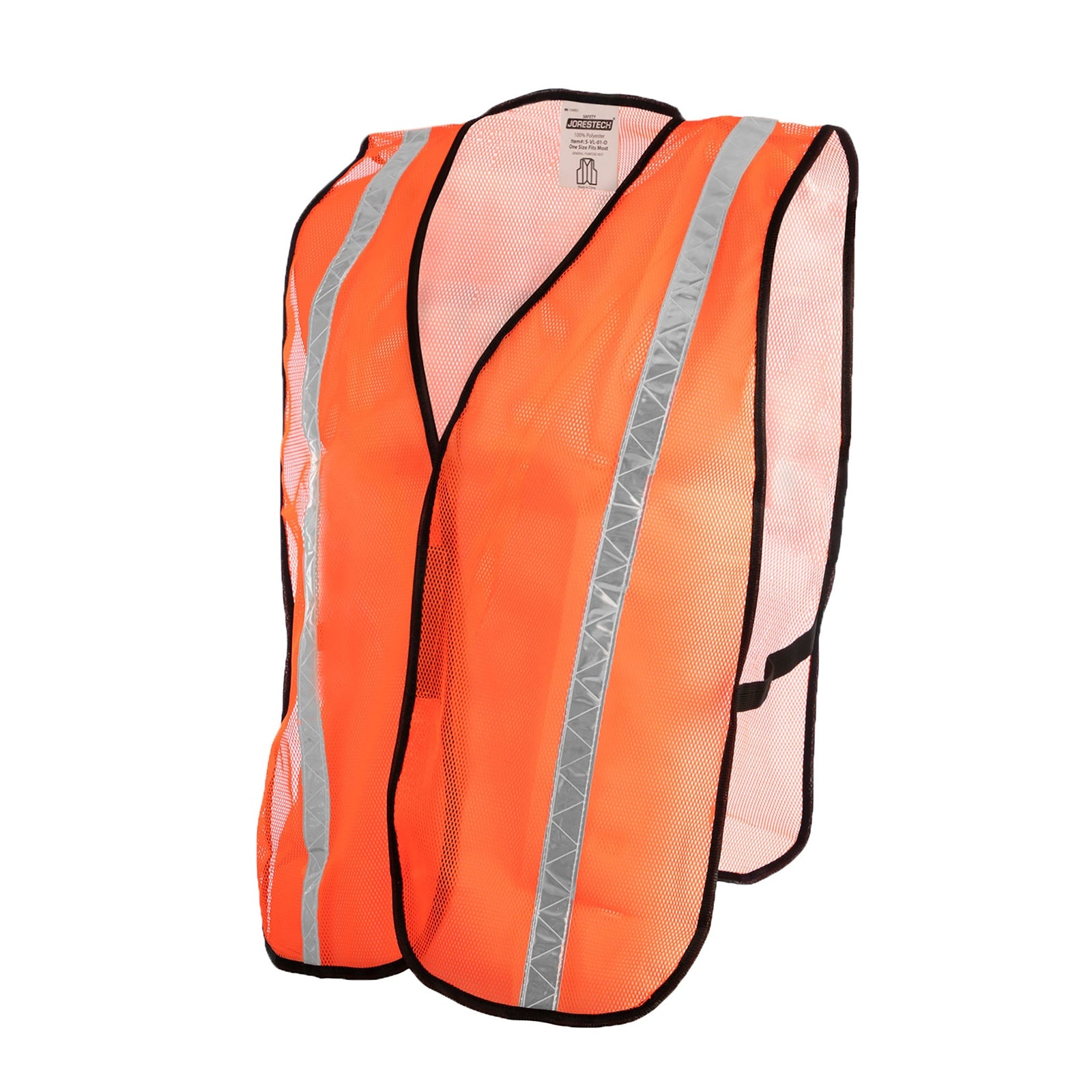 Hi-Vis Mesh Safety Vest with 1” Reflective Strip