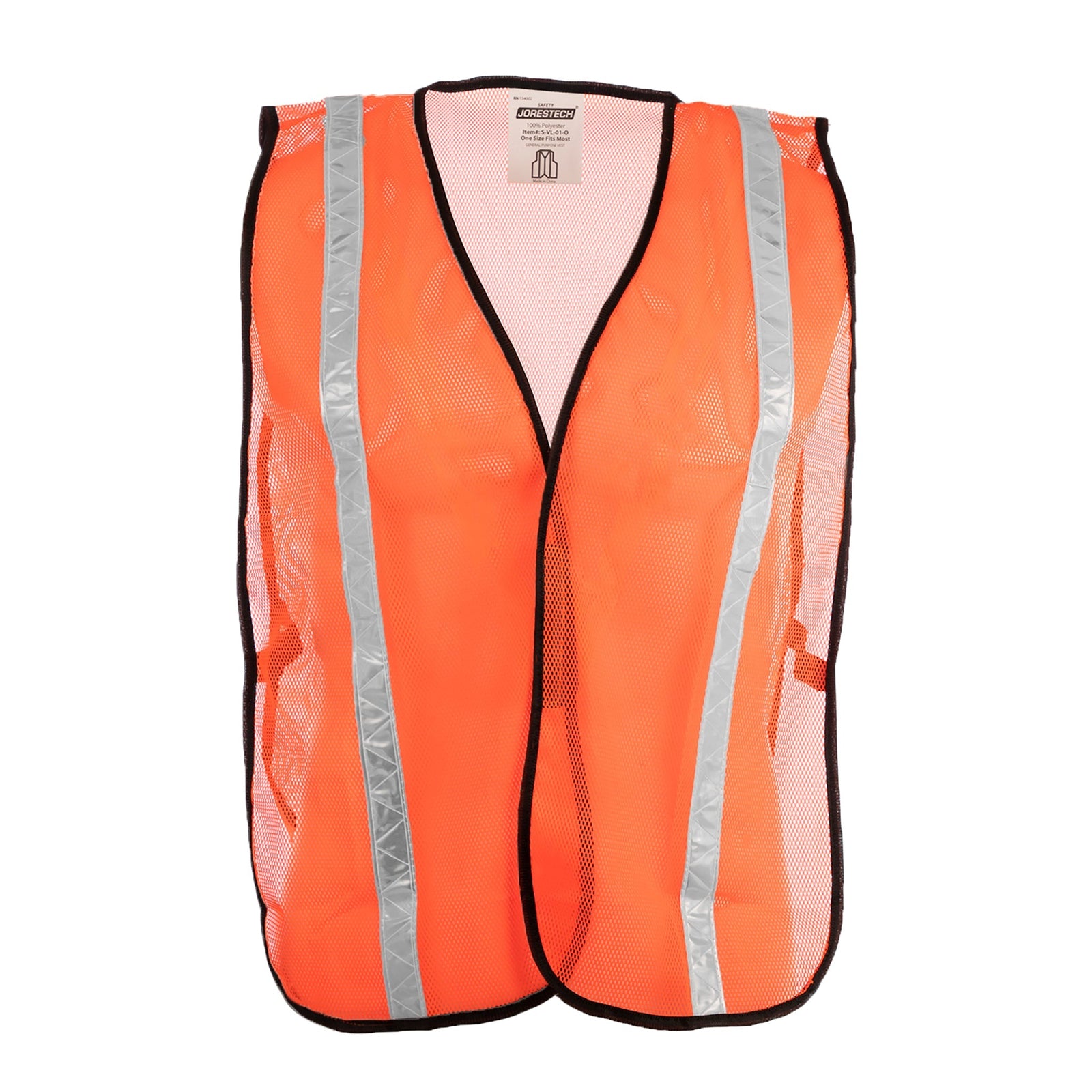 Hi-Vis Mesh Safety Vest with 1” Reflective Strip