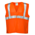 Hi-Vis Mesh Safety Vest with 2” Reflective Strips and Pocket