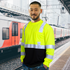 Durable Hi Vis Long Sleeve Shirt: Dirt-Concealing & High Visibility