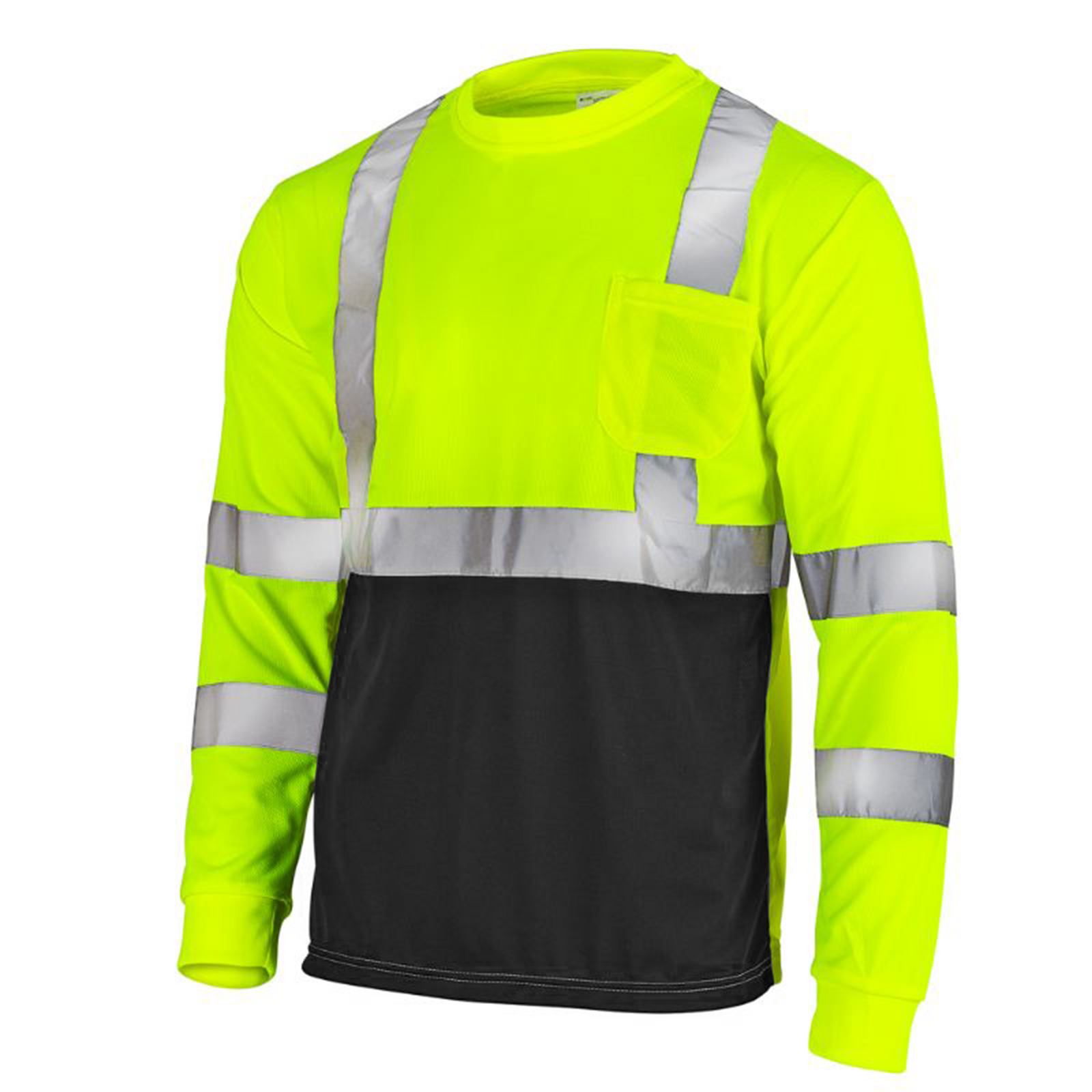 Durable Hi Vis Long Sleeve Shirt: Dirt-Concealing & High Visibility