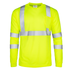 Jorestech Hi Vis Long Sleeve Reflective Safety Shirt – ANSI Class 3 Compliant