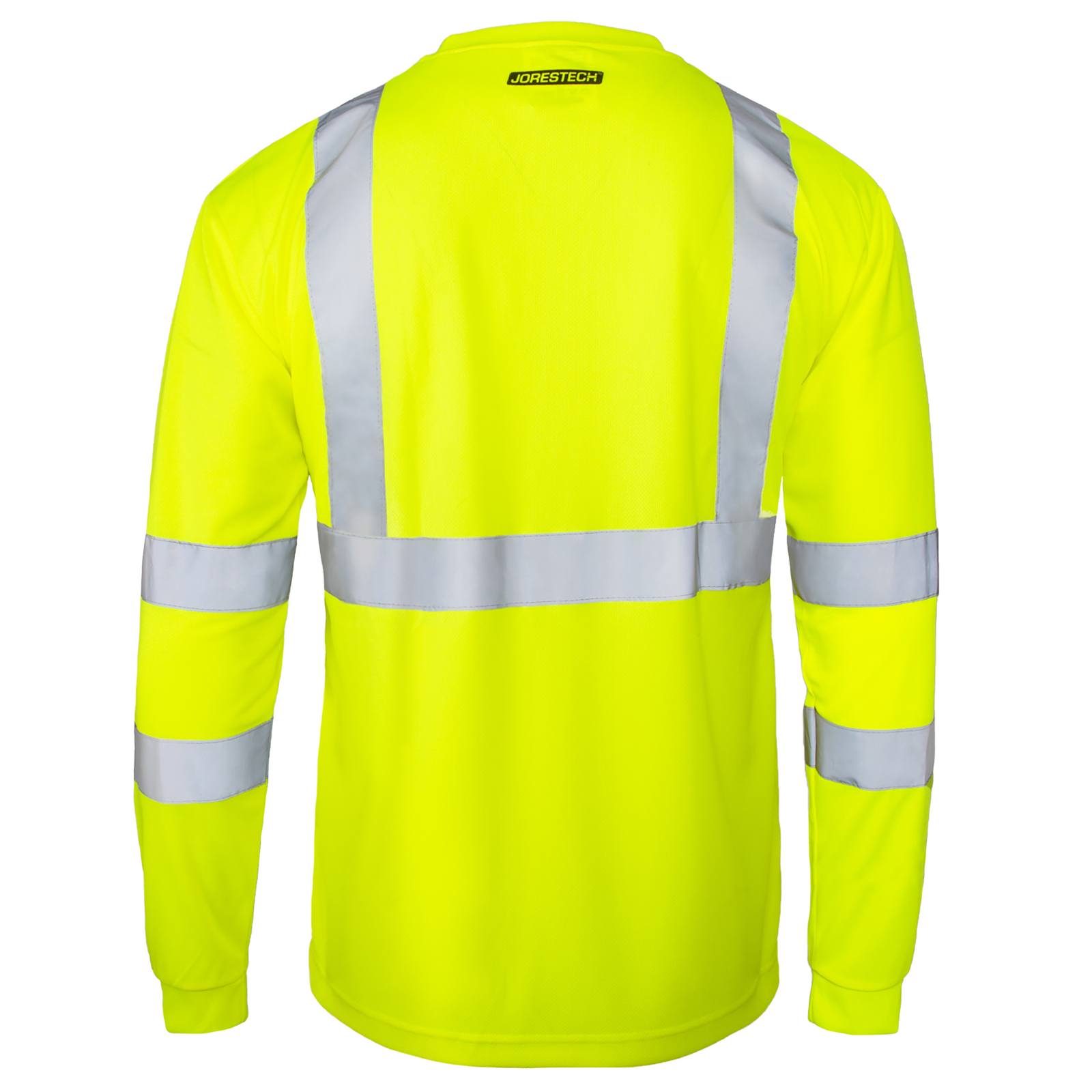 Jorestech Hi Vis Long Sleeve Reflective Safety Shirt – ANSI Class 3 Compliant