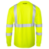 Jorestech Hi Vis Long Sleeve Reflective Safety Shirt – ANSI Class 3 Compliant