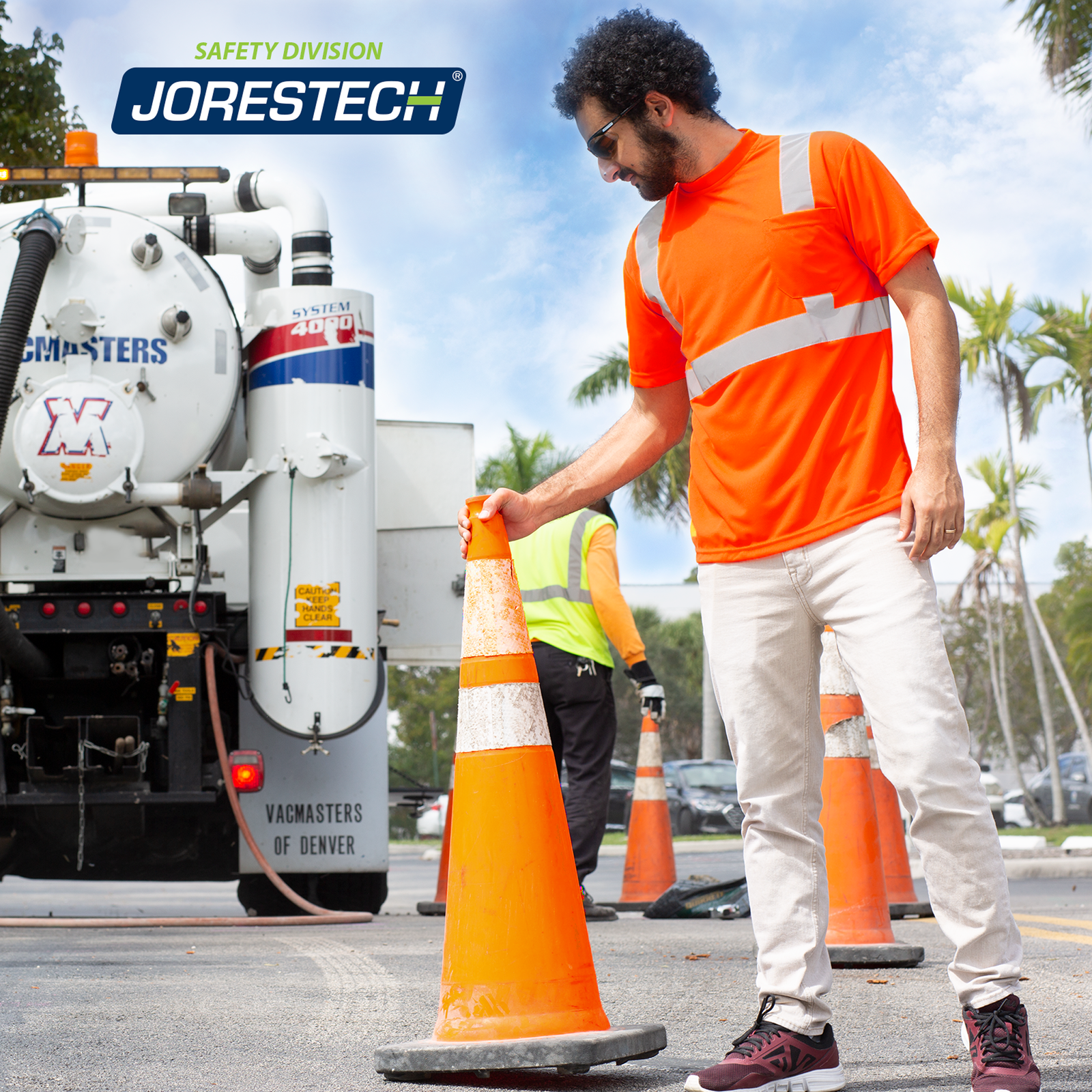 Jorestech Hi Vis Tees - Class 2 High Visibility Pocket Shirts