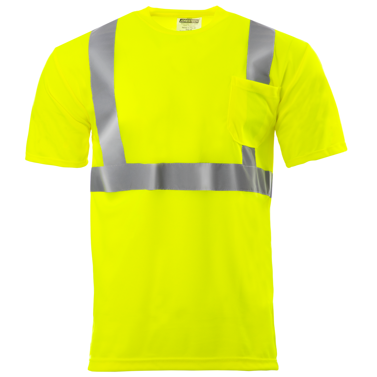 Jorestech Hi Vis Tees - Class 2 High Visibility Pocket Shirts