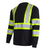 Hi-Vis Reflective Two-Tone Long Sleeve Safety Shirt
