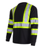 Hi-Vis Reflective Two-Tone Long Sleeve Safety Shirt