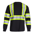 Hi-Vis Reflective Two-Tone Long Sleeve Safety Shirt