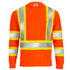 Hi-Vis Reflective Two-Tone Long Sleeve Safety Shirt