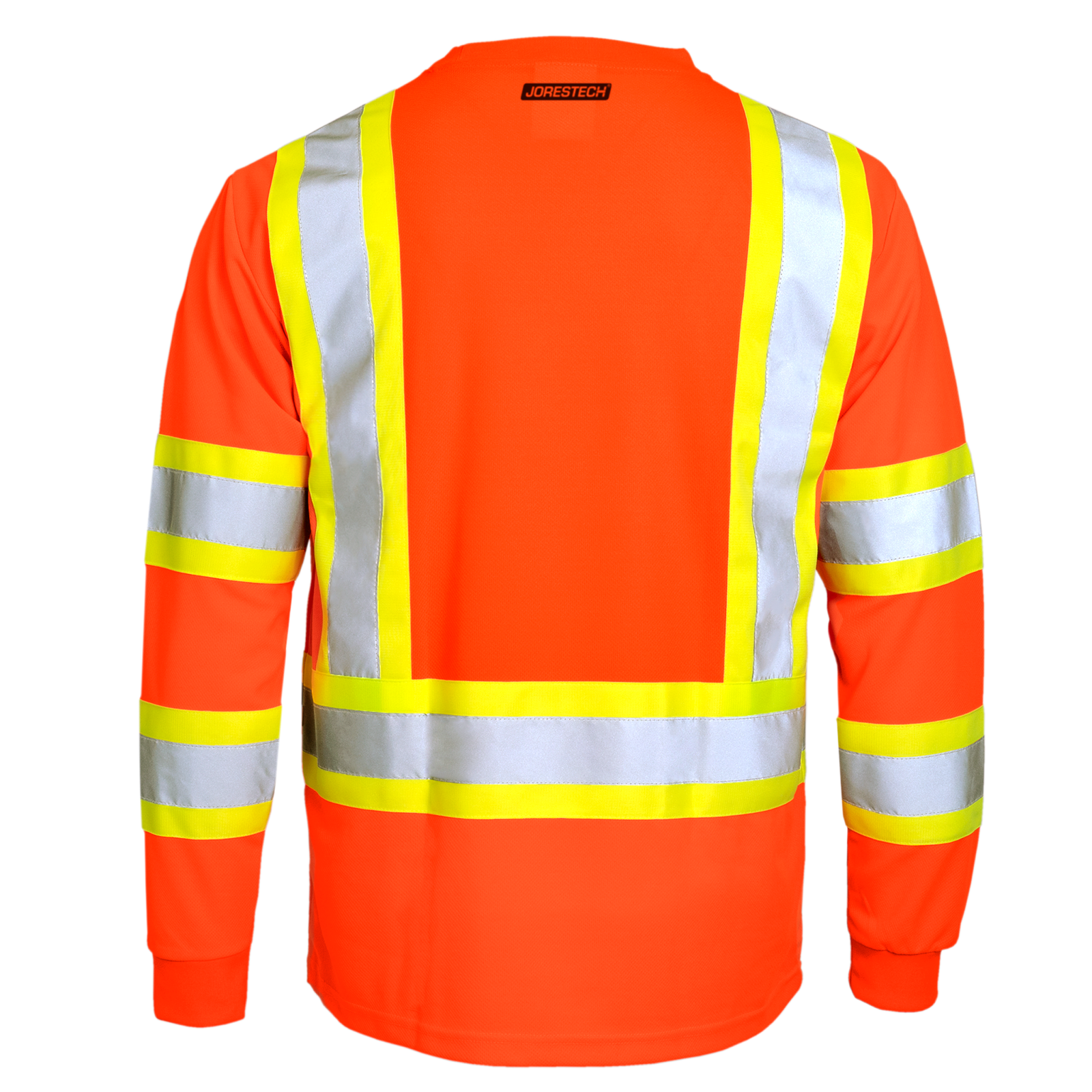 Hi-Vis Reflective Two-Tone Long Sleeve Safety Shirt