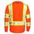 Hi-Vis Reflective Two-Tone Long Sleeve Safety Shirt