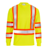 Hi-Vis Reflective Two-Tone Long Sleeve Safety Shirt