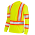 Hi-Vis Reflective Two-Tone Long Sleeve Safety Shirt
