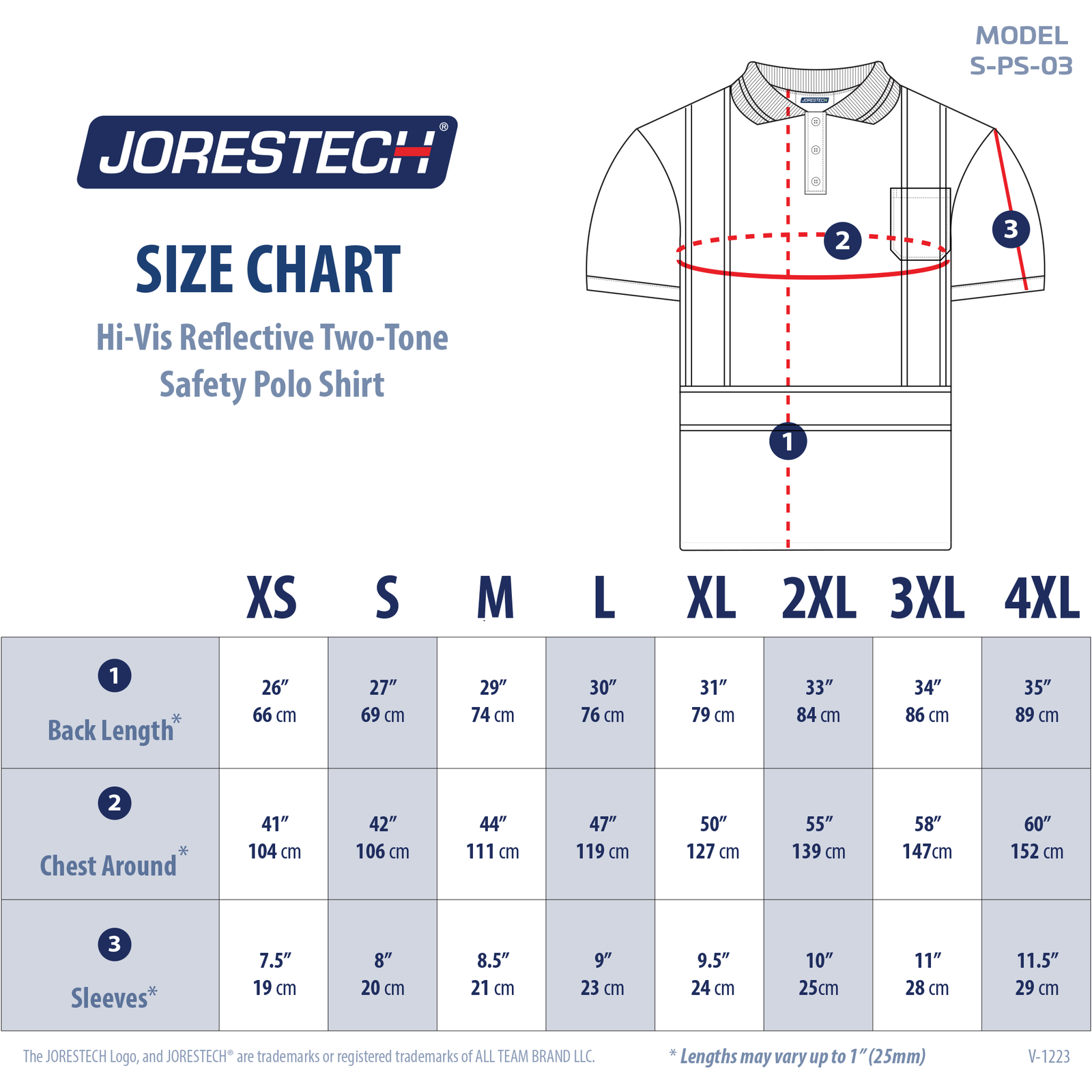 Hi-Vis Reflective Two-Tone Safety Polo Shirt