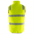 Hi Vis Reversible Insulated Safety Vest with Reflective Thermal Transfer Strips