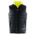 Hi Vis Reversible Insulated Safety Vest with Reflective Thermal Transfer Strips