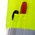 Hi-Vis Safety Bomber Jacket with Reflective Stripes